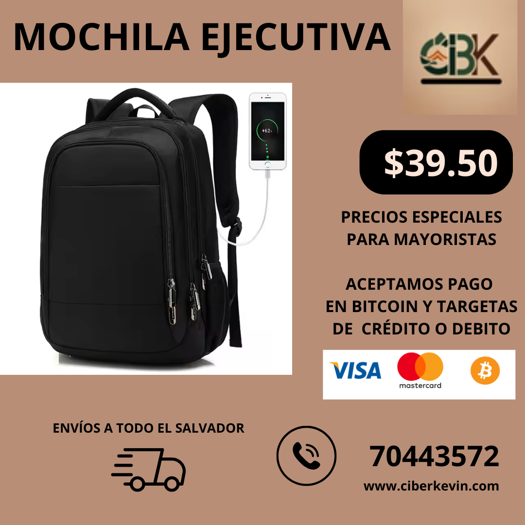 Mochila Ejecutiva de Alta Calidad: Elegancia y Funcionalidad para el Profesional Moderno