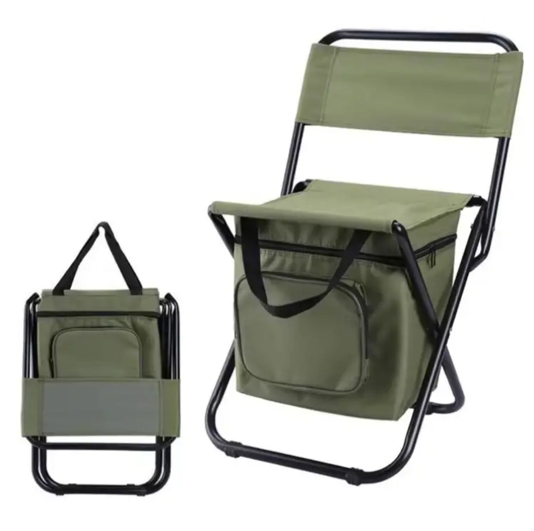 Silla Plegable Playera Con Depósito